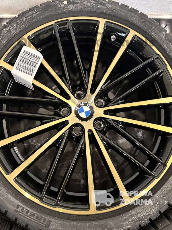 original r19 BMW 5er G30 G31 635 Night Gold 6894840  6894839 DPH